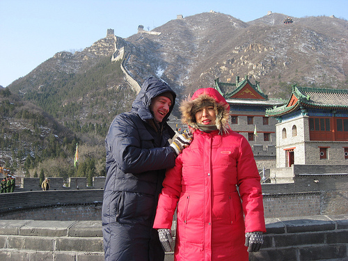 Matthew and Claudia in China