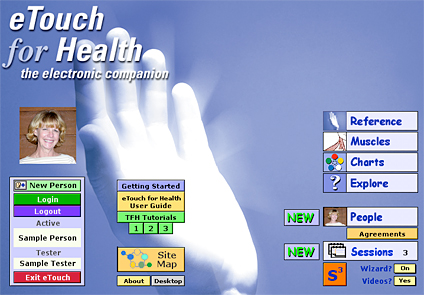 eTouch Main Menu